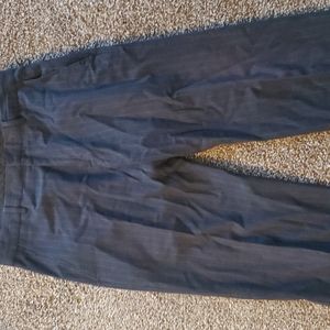 Banana Republic men's dress pant navy pin stripe